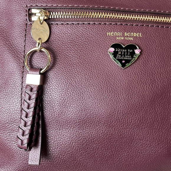 Henri Bendel Satchel w/ Crossbody Strap - Picture 7 of 14